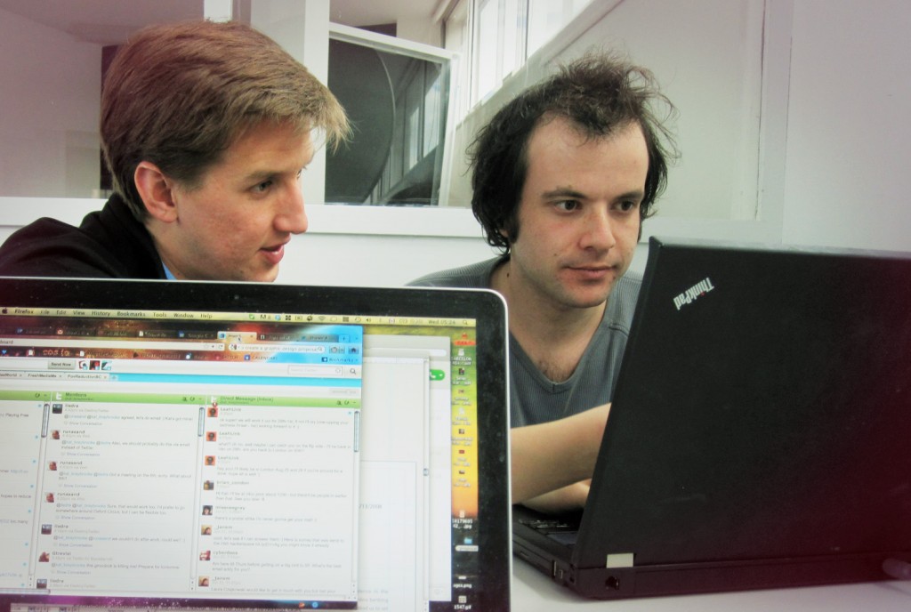 OKFN at the Centre for Creative Collaboration, with James and David from the CKAN Data Hub