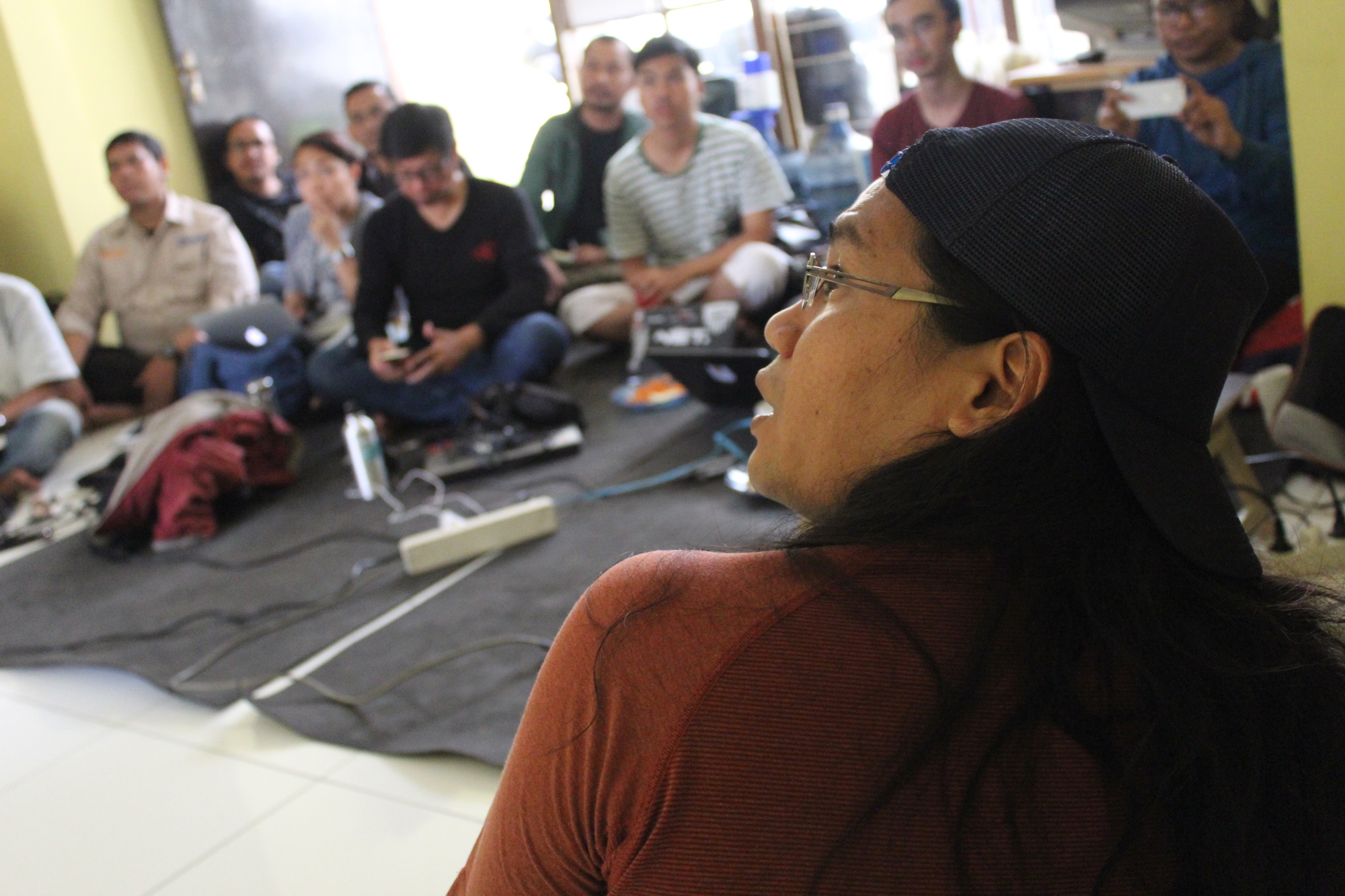 Adi Marsiela, a journalist with the Alliance of Independent Journalists (AJI) in Bandung